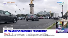 Les Franciliens boudent le covoiturage