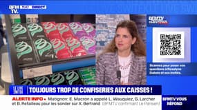 Confiseries: une étude montre leur baisse d'achats quand ils ne figurent pas en caisse 
