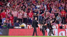 Diego Simeone a lancé un appel au calme après l'interruption du match Atlético-Real, le 30 septembre 2024