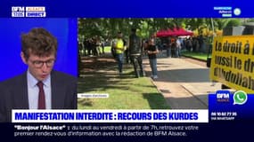 Strasbourg: interdits de rassemblement, les Kurdes ont déposé un recours