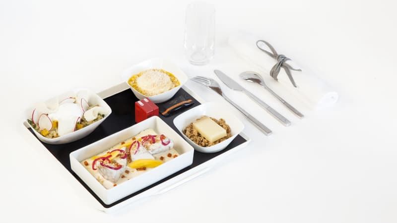 Jean Imbert, le vainqueur de Top Chef en 2012, fera profiter les passagers d'Air France de ses recettes. 