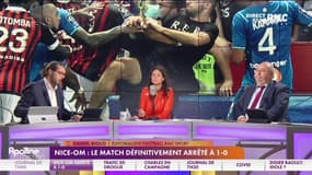 "En prise direct" : Le match Nice/OM définitivement arrêté à 1-0 - 23/08