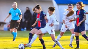 La Parisienne Luana face au Sparta Prague