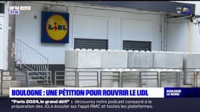 Boulogne-sur-Mer: les habitants lancent une pétition pour rouvrir le Lidl
