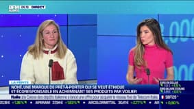 Nohé, marque de slow fashion, transporte ses polaires à la voile.