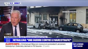 Lutte contre le narcobanditisme: Philippe Ballard (RN) appelle à "passer à la vitesse supérieure"