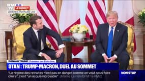 "Désaccords" économiques entre les États-Unis et la France:  "nous allons nous évertuer à les régler" affirme Donald Trump