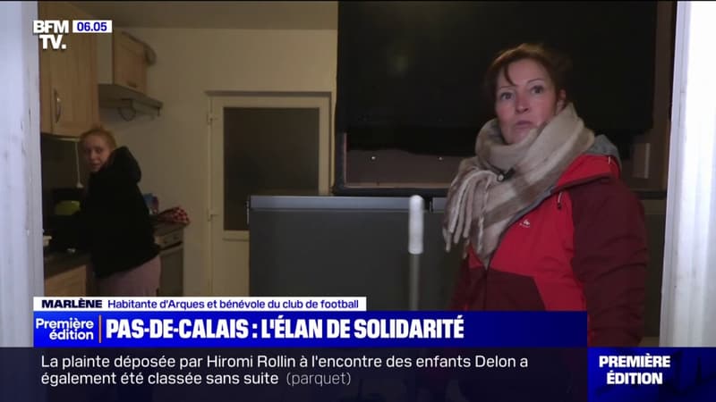 Inondations dans le Pas-de-Calais: la solidarité s'organise pour aider les habitants sinistrés