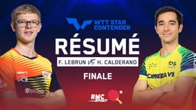 Résumé : Félix Lebrun opposé à Calderano pour le titre du WTT Star Contender Ljubljana