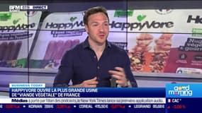 Guillaume Dubois (Happyvore) : Happyvore ouvre la plus grande usine de "viande végétale" de France - 18/05
