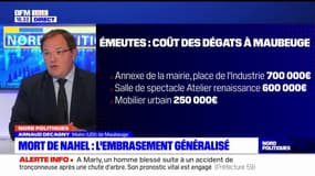 Mort de Nahel: plus d'1,5 million d'euros de dégâts à Maubeuge