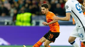 Manor Solomon avec Donetsk contre l'Inter Milan en Ligue des champions, septembre 2021