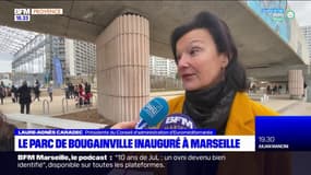 Marseille: le parc de Bougainville inauguré