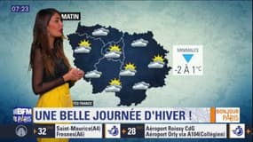 Météo: une journée hivernale avec températures négatives mais des éclaircies ce mercredi en Ile-de-France