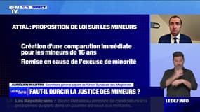 Proposition de loi sur la justice des mineurs: "Aujourd'hui, nous n'avons pas les moyens", estime un magistrat