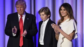 Melania Trump et son fils Barron n'emménageraient pas à la Maison Blanche, à Washington. (Photo d'illustration)