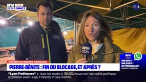 Pierre-Bénite: fin du blocage des agriculteurs sur la M7, et après?