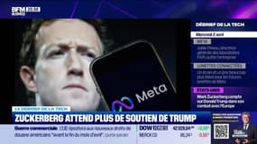 Mark Zuckerberg compte sur Donald Trump dans son combat avec l'Europe - 02/04