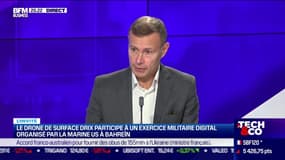 "Le drone de surface DriX est le seul véhicule français testé par l'armée américaine", explique Raphaël Gorgé, la patron d'Exail Technologies