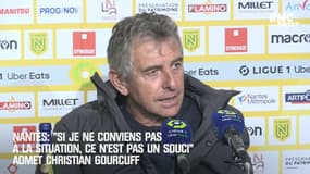Nantes : "Ce n'est pas un souci si je ne conviens pas à la situation..." admet Gourcuff