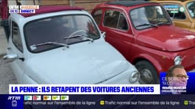 La Penne-sur-Huveaune: un garage restaure des voitures de collection