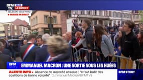 Emmanuel Macron à nouveau copieusement hué lors de son déplacement en Alsace