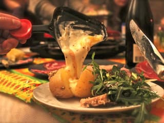 Une raclette (illustration)