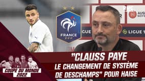 Equipe de France : "Clauss paye le changement de système de Deschamps", souligne Haise