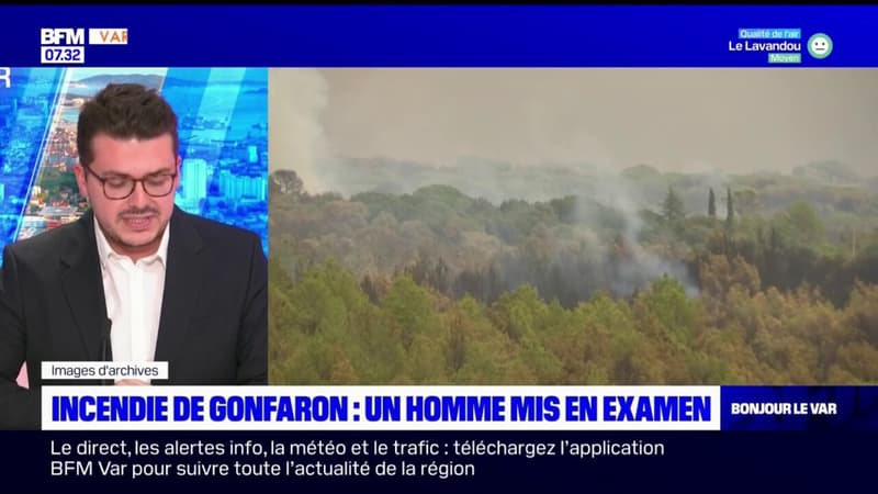 Incendie de Gonfaron: un homme mis en examen