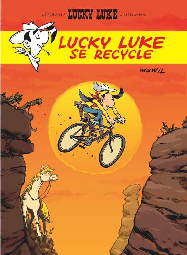 "Lucky Luke se recycle" "Lucky Luke se recycle"