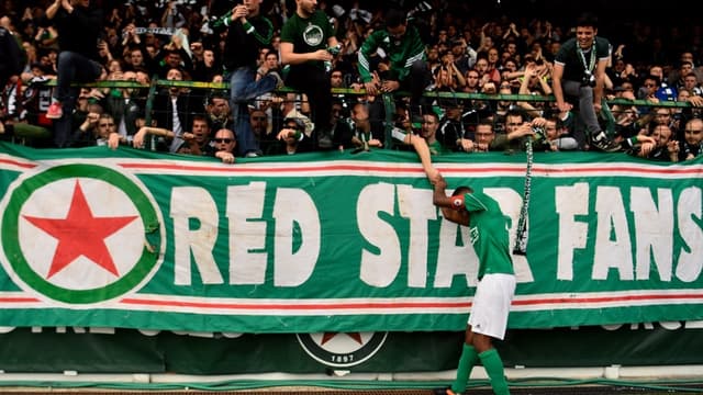 Des supporteurs du Red Star