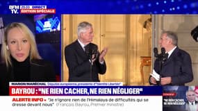 Marion Maréchal (députée européenne "Identité-libertés"): "François Bayrou a débuté l'aventure du macronisme et il va probablement (la) clore"