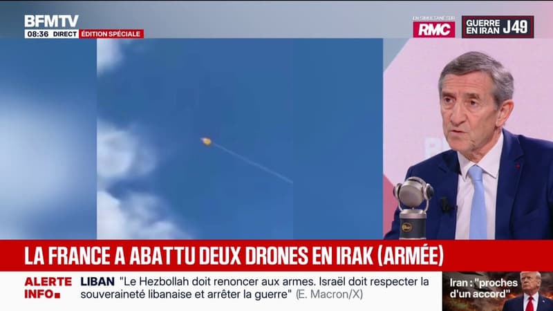 Guerre au Moyen-Orient: "Nous sommes engagés défensivement", dit le général Patrick Dutartre