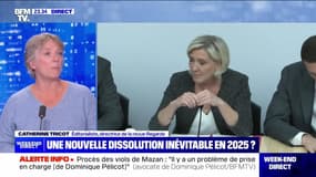 Le Pen appelle déjà à de nouvelles élections - 14/09