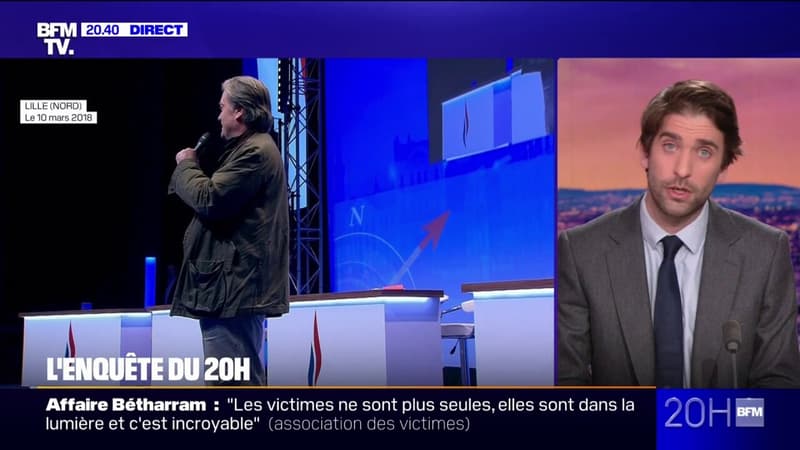 L'ENQUÊTE DU 20H - Steve Bannon: une longue histoire avec Jordan Bardella et Marine Le Pen