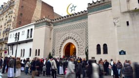 L'entrée de la Grande mosquée de Paris.