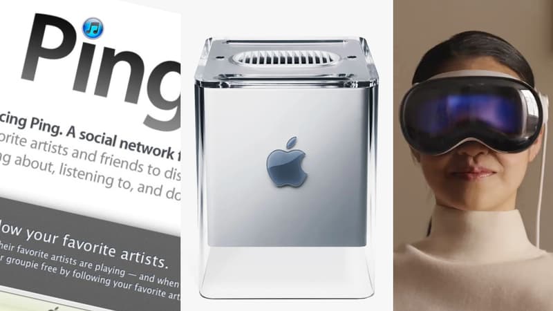 Airpower, Ping, Newton, Pipp!n et Macbook 12 pouces: Apple fête 50 ans d'innovations et de succès, parsemés de quelques échecs retentissants