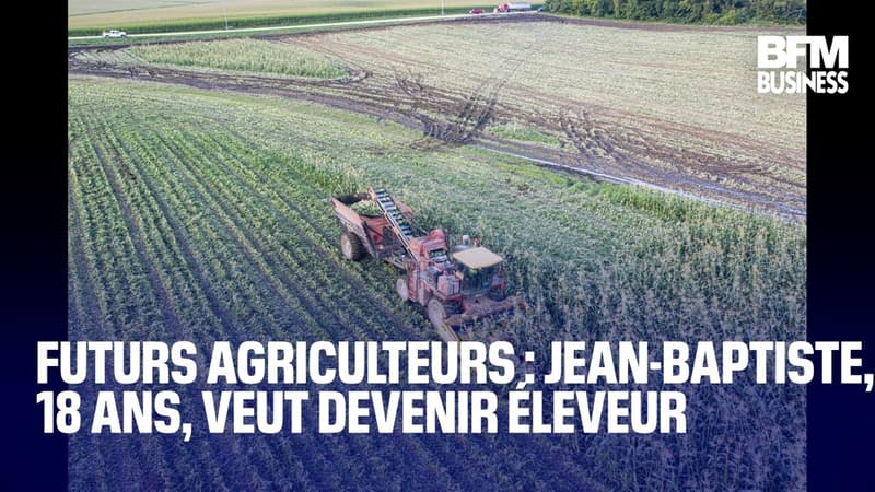 Futurs agriculteurs : Jean-Baptiste, 18 ans, veut devenir éleveur