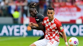 Anwar El Ghazi avec Mayence en septembre 2023.