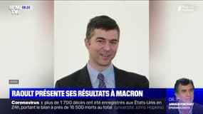 Raoult présente ses résultats à Macron - 10/04