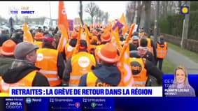 Retraites: une dizaine de cortèges prévus dans le Nord-Pas-de-Calais ce mardi