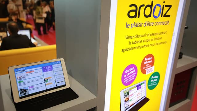 La tablette Ardoiz de La Poste.