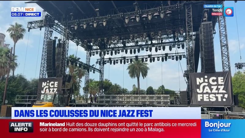 Dans les coulisses de la préparation du Nice Jazz Fest' édition 2026