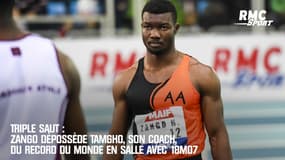 Triple saut : Zango dépossède Tamgho, son coach, du record du monde en salle avec 18m07
