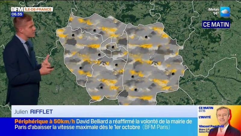 Météo Paris Ile-de-France: une matinée sous les nuages avant l'arrivée de la pluie, jusqu'à 18°C dans la capitale