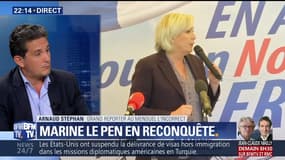 Marine Le Pen en opération reconquête