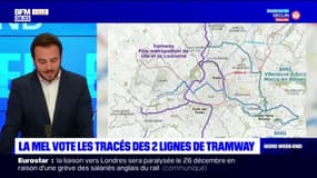 Les élus de la Métropole de Lille ont voté le tracé des deux lignes de tram