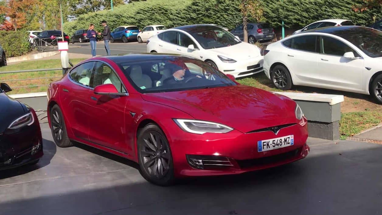 La Tesla Model S Grande autonomie de notre essai.