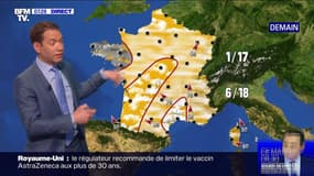 La météo pour ce jeudi 8 avril 2021