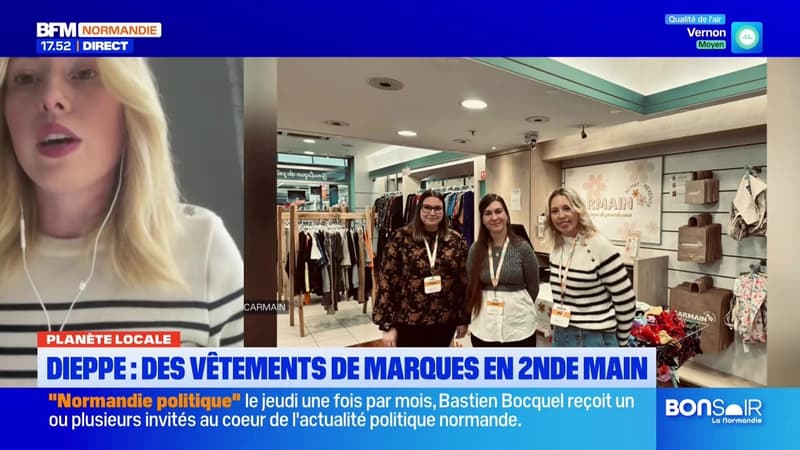 Planète Locale du mercredi 16 octobre - Dieppe, des vêtements de marques en seconde main